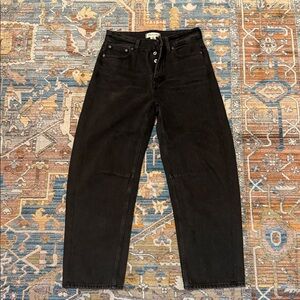 Madewell Darted Barrel Leg Jeans